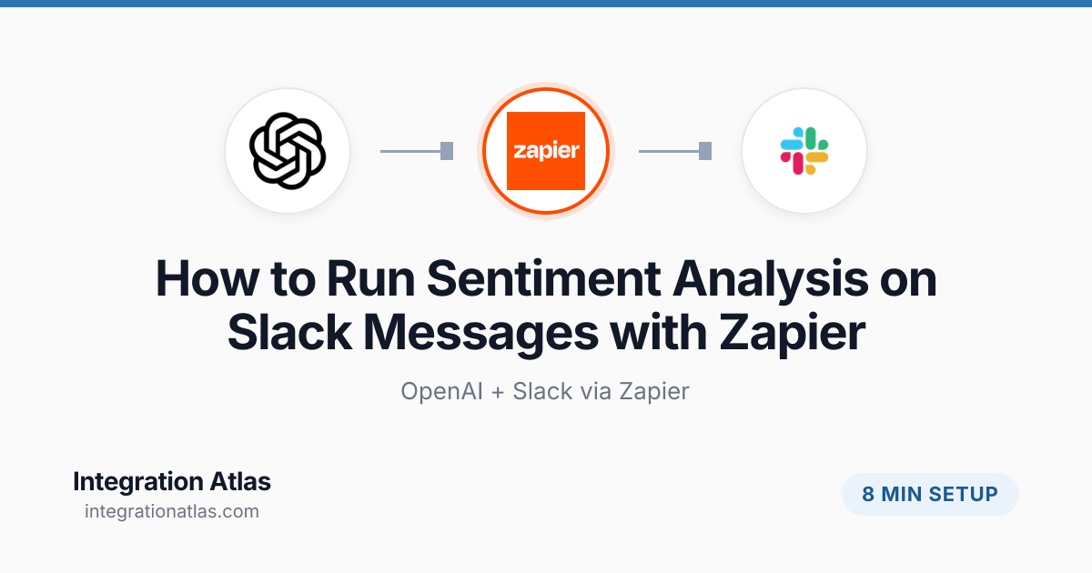 How to Run Sentiment Analysis on Slack Messages with Zapier (2026 ...