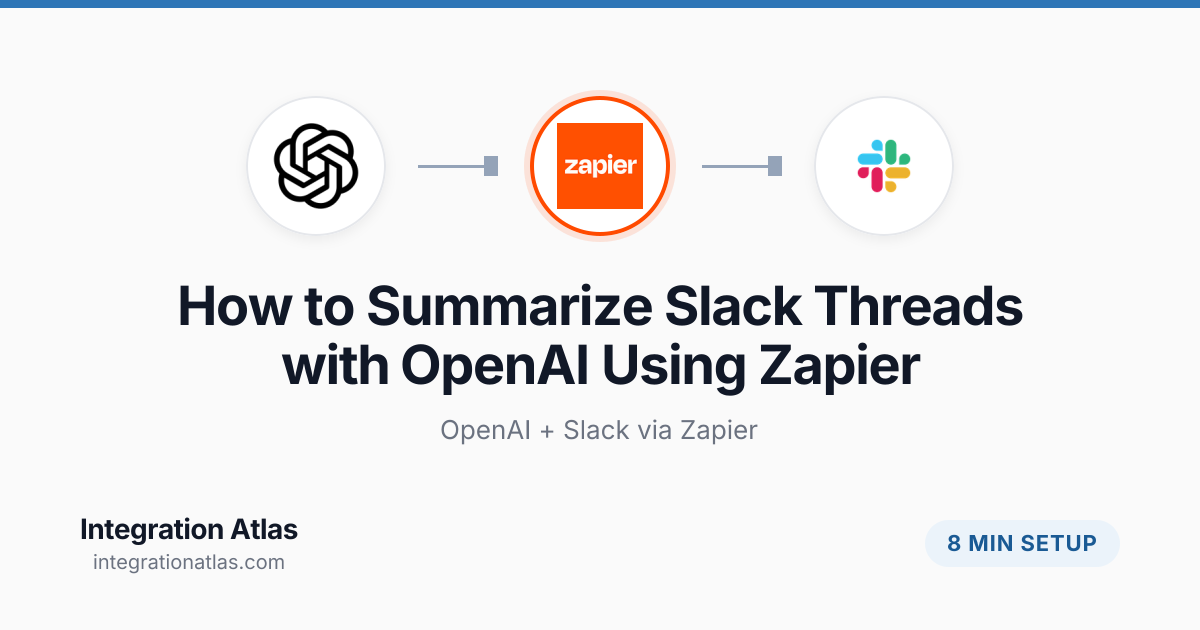 How to Summarize Slack Threads with OpenAI Using Zapier (2026 ...